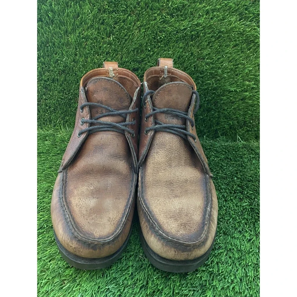 Orvis Gokey Sauvage‎ Chukka Boots Mens Size 8.5EE Brown Leather USA